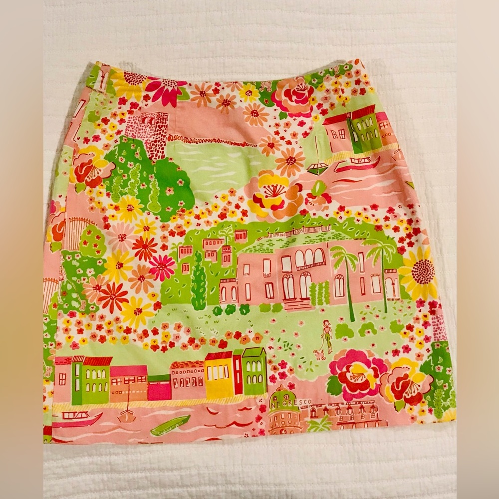 Lilly Pulitzer 💛gorgeous skirt , perfect condition size 4